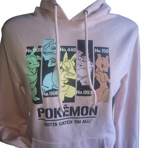 Old Navy Pink Pokémon Front Pullover Hoodie S